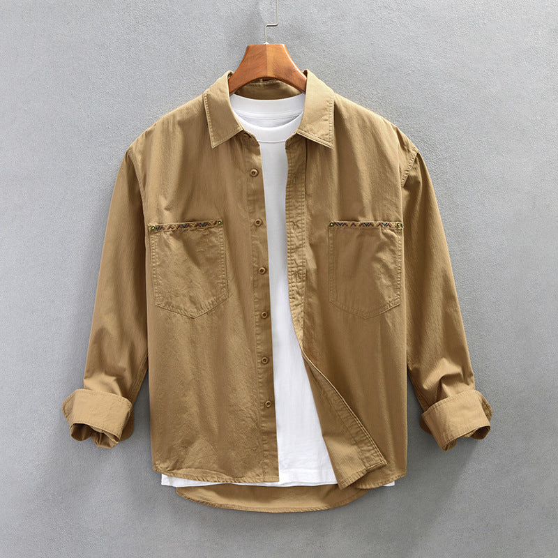 Ashton™ Embroidered Overshirt