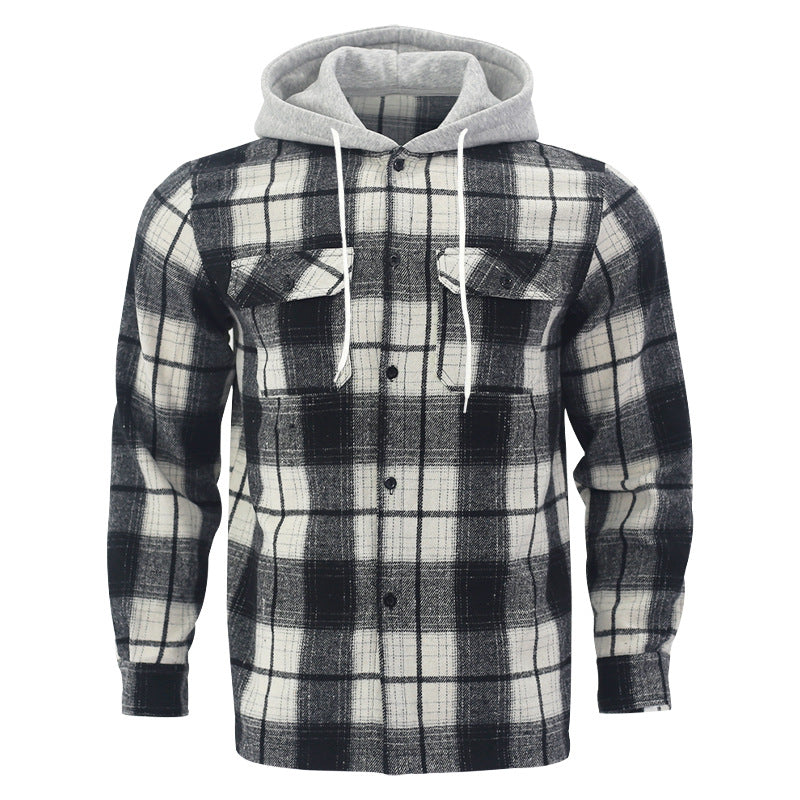 Bryson™ Check Hooded Shirt