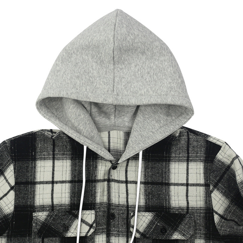 Bryson™ Check Hooded Shirt