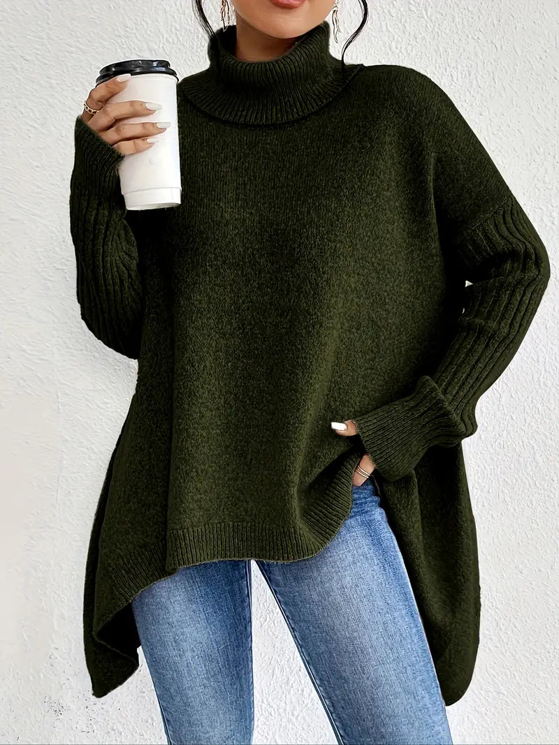 Melanie™ Long Turtleneck Sweater