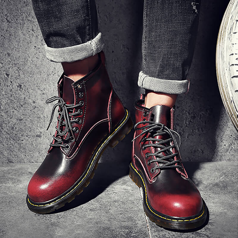 Luke™ Rugged Leather Boots