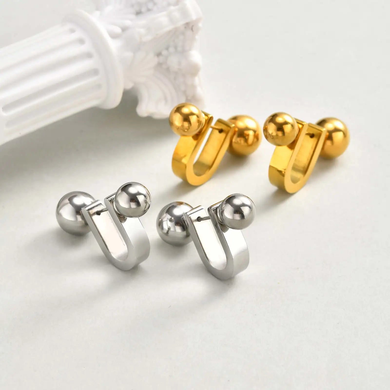 Layla U Hoop Earrings