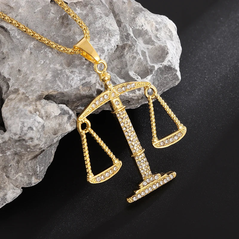 Scales of Justice Necklace