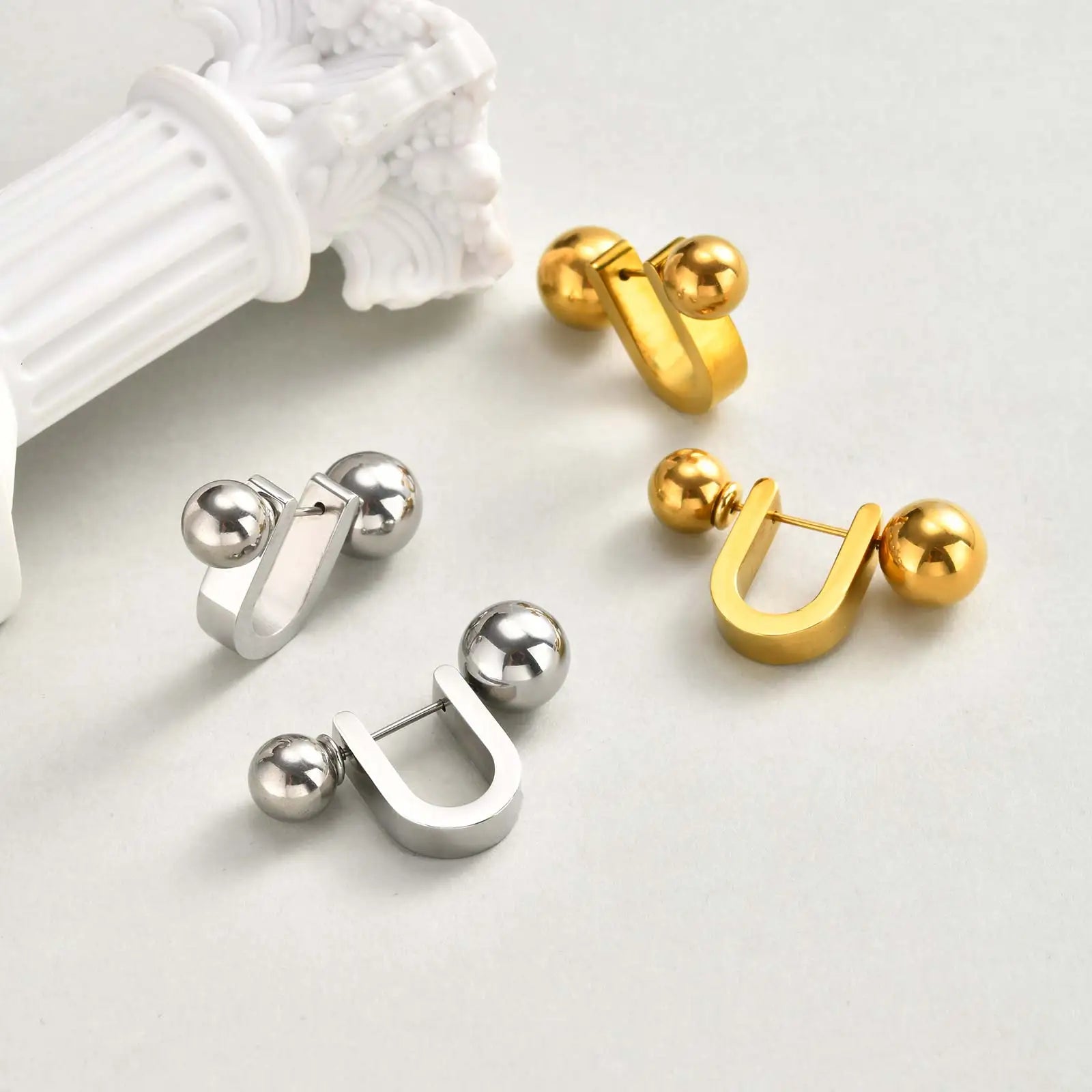 Layla U Hoop Earrings