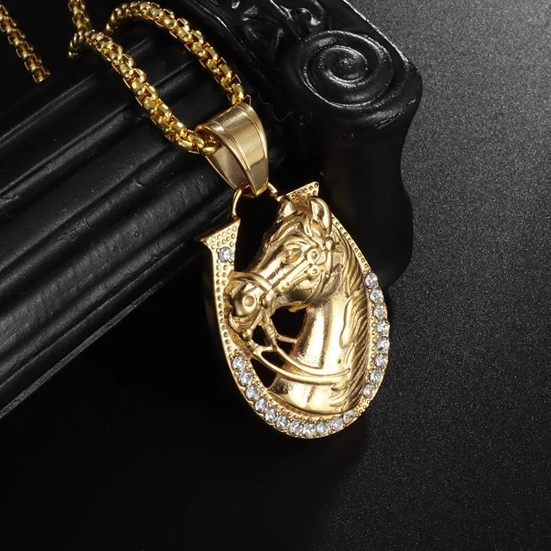 The Stallion Pendant Necklace