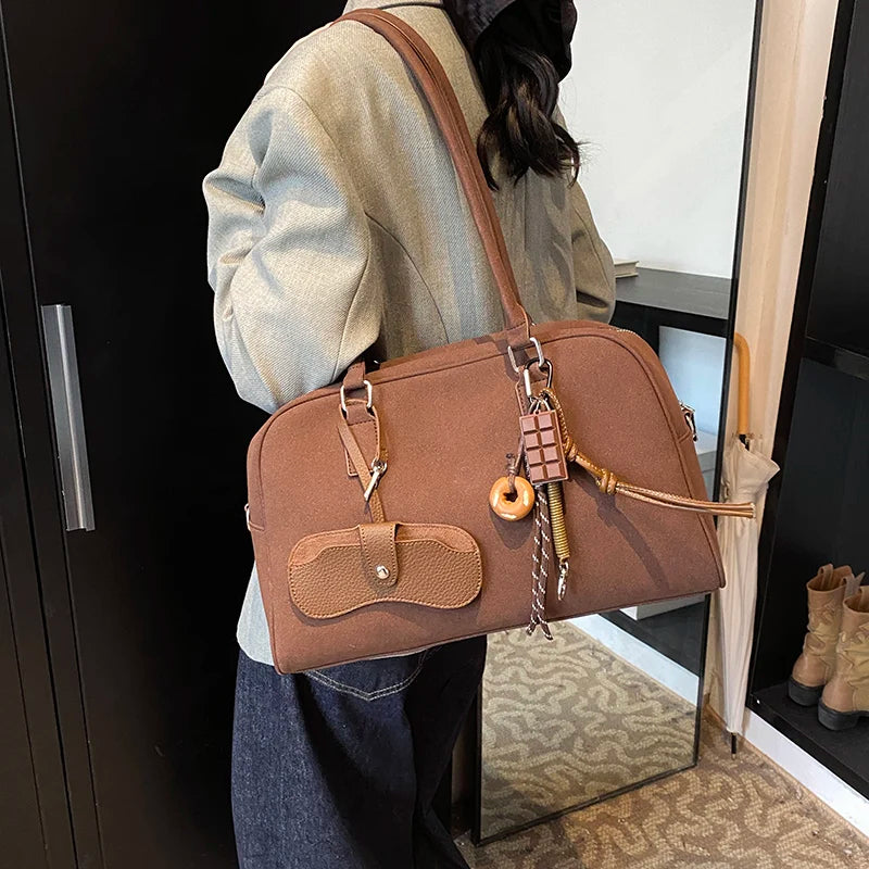 Zyra™ Luxe Suede Bag