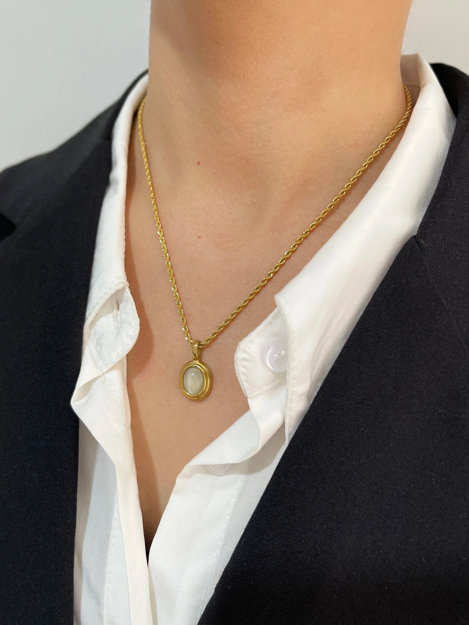 Elysia Luxe Gemstone Necklace