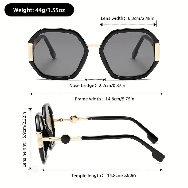 Leona™ Luxe Hex Sunglasses