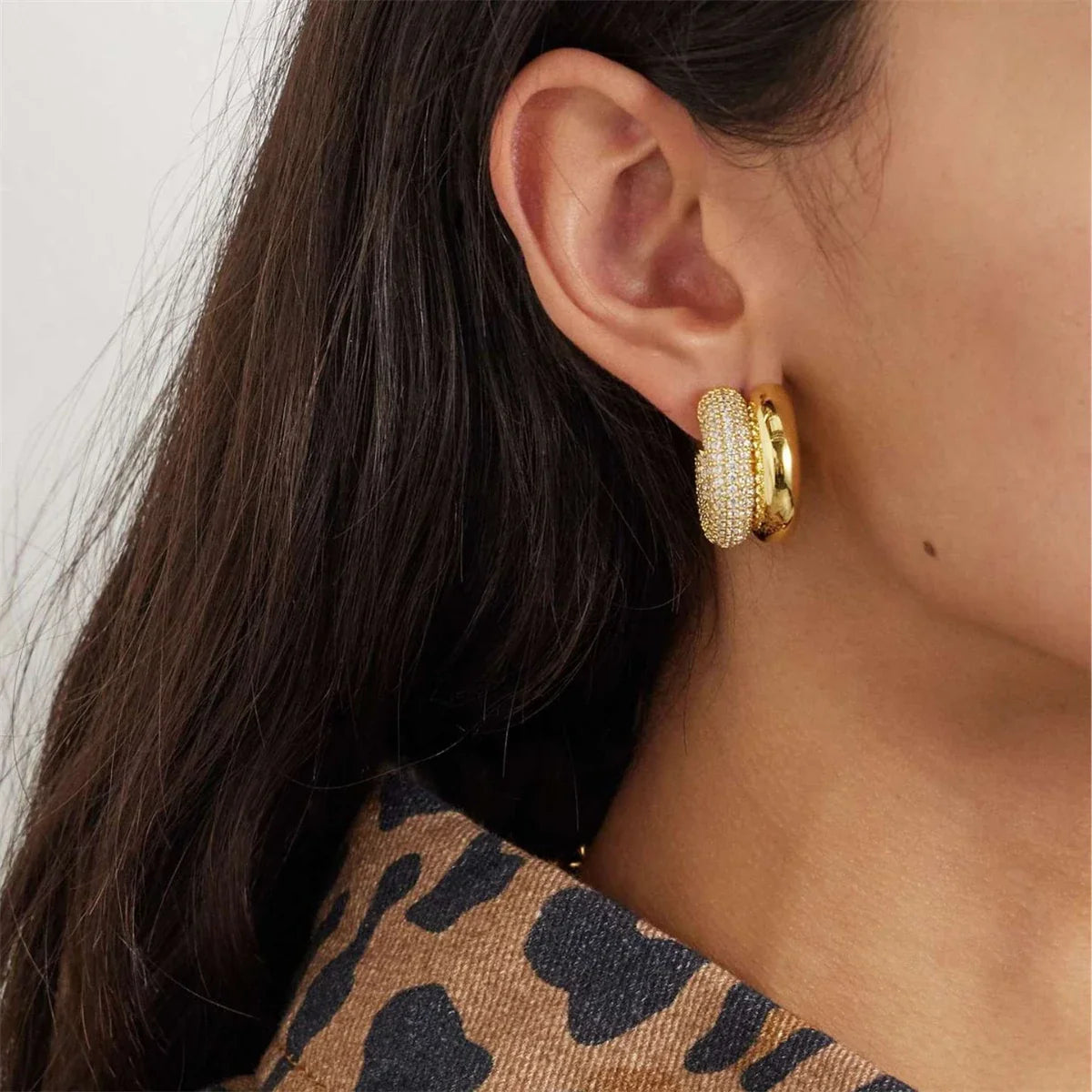 Ophelia Double Loop Earrings