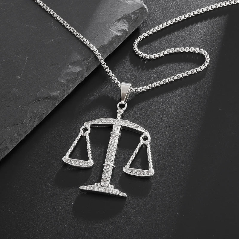 Scales of Justice Necklace