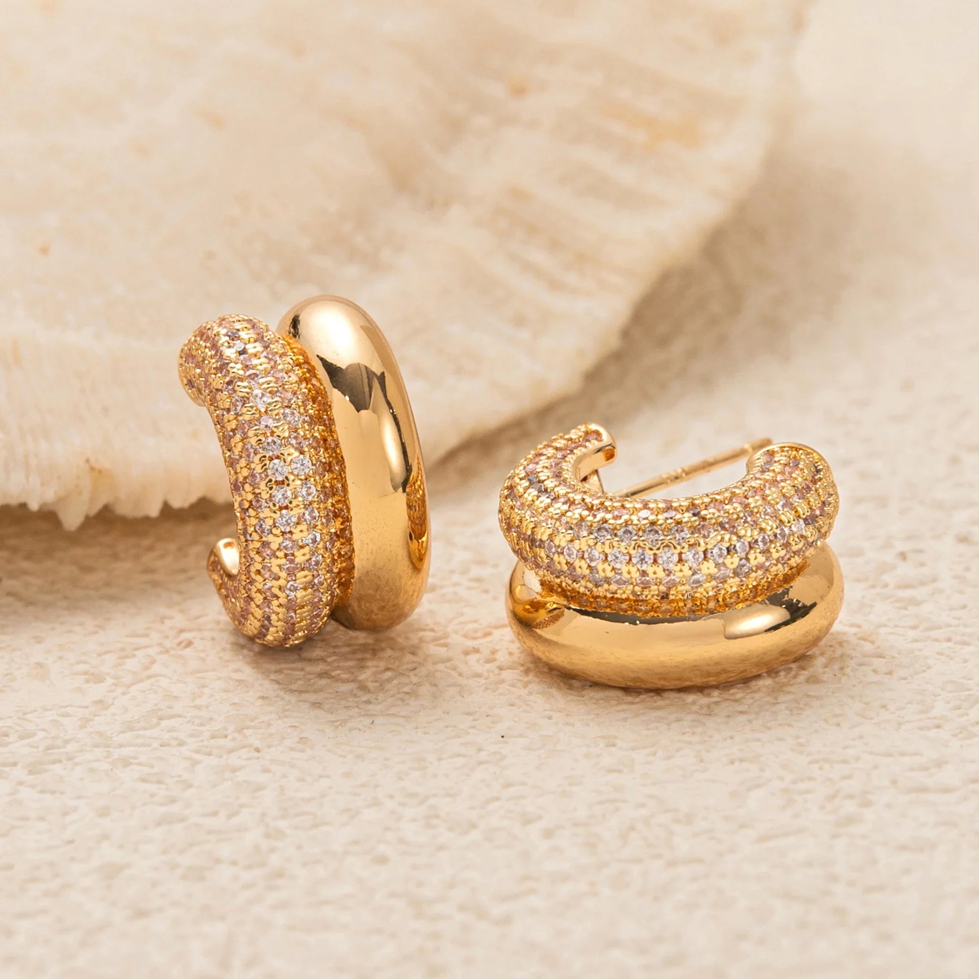 Ophelia Double Loop Earrings