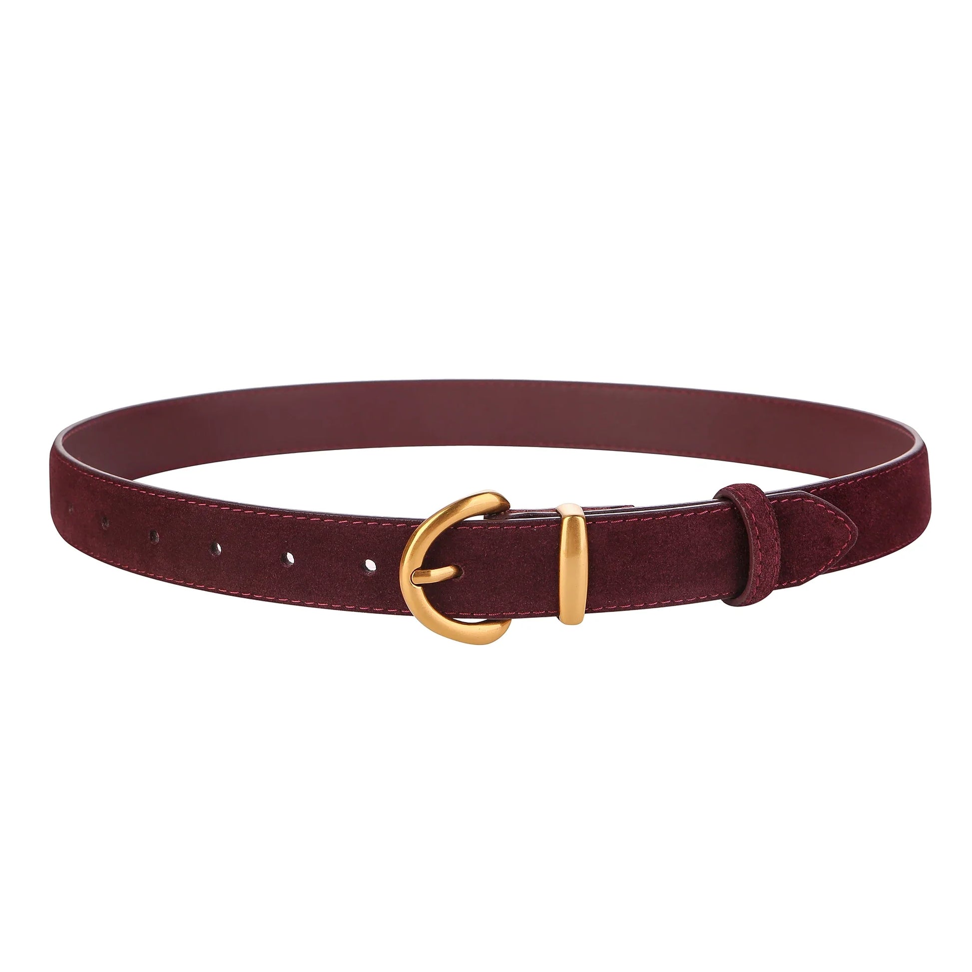 Lizzy Suede Leather Belt