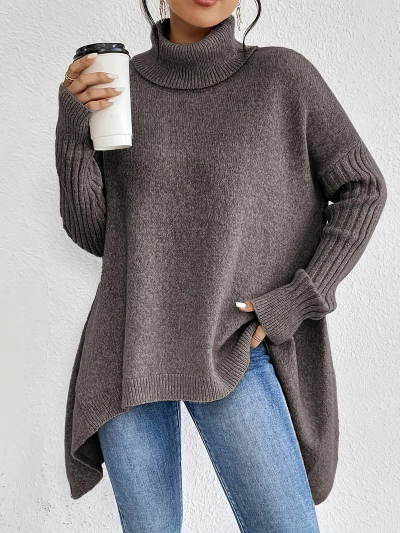 Melanie™ Long Turtleneck Sweater