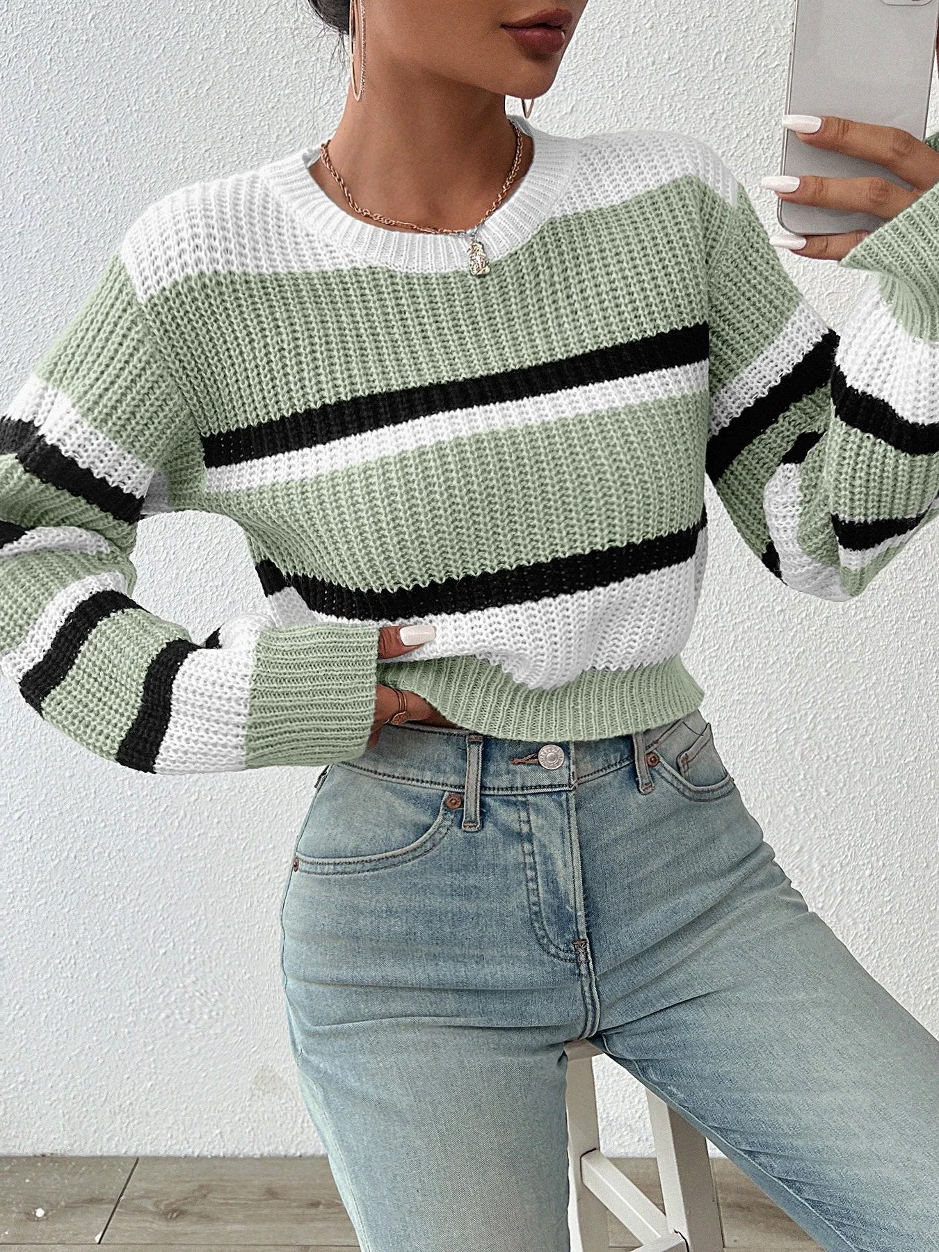 Nova™ | Elegant Knitted Sweater